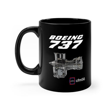 BOEING 737 DESIGNED MUG Printify